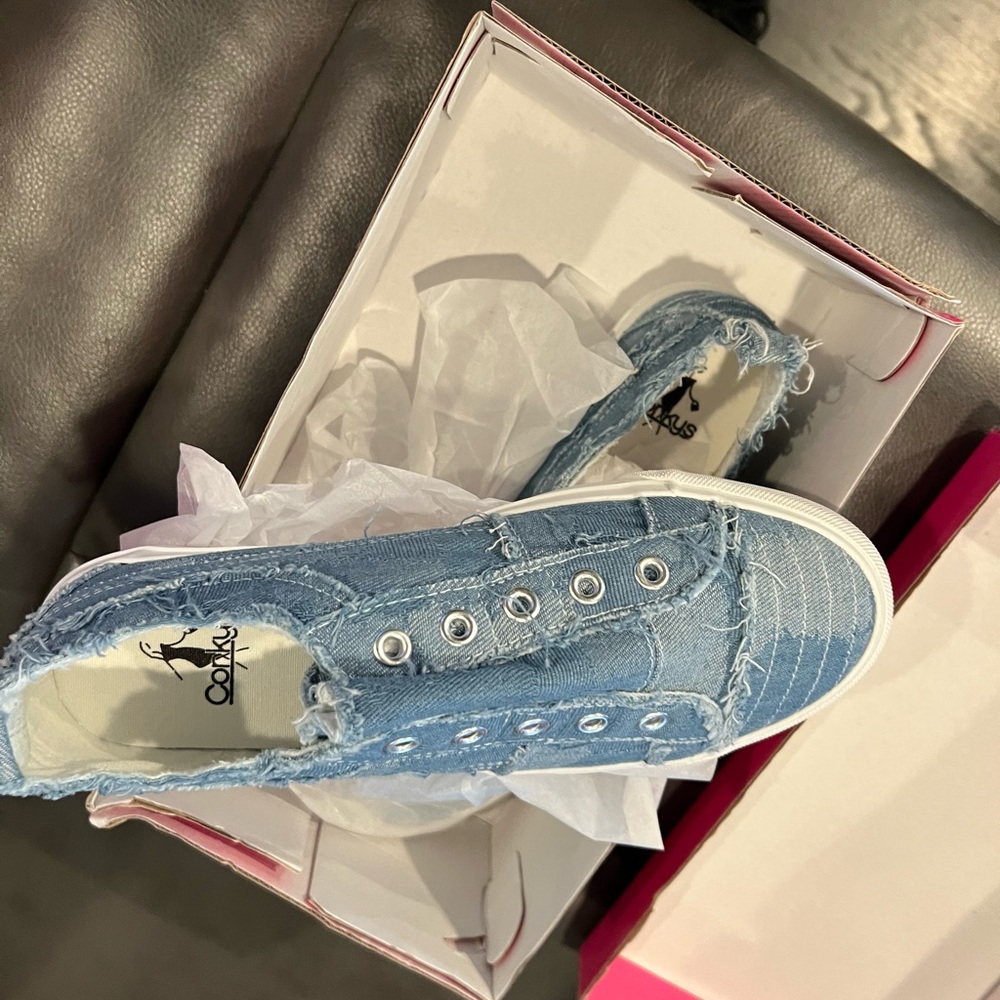 Corky Babalu Denim size 7 NIB